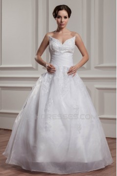 Wonderful A-Line Sweetheart Sleeveless Lace Floor-Length Wedding Dresses 2031064