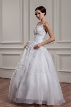 Wonderful A-Line Sweetheart Sleeveless Lace Floor-Length Wedding Dresses 2031064