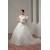 Wonderful Satin Sleeveless A-Line Off-the-Shoulder Wedding Dresses 2031068