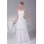 A-Line Chiffon Spaghetti Straps Beaded Wedding Dresses 2030107