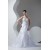 Wonderful A-Line Sweetheart Sleeveless Beaded Lace Wedding Dresses 2031074