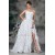 A-Line Soft Sweetheart Organza Taffeta Sleeveless Wedding Dresses 2031090