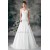 Amazing A-Line Sleeveless Satin Sweetheart Beaded Wedding Dresses 2031101