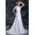 Amazing V-Neck A-Line Satin Lace Sweet Wedding Dresses 2031119