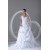 Elegant One-Shoulder A-Line Sleeveless Taffeta Lace Wedding Dresses 2031167