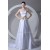 Fashionable Satin Strapless Sleeveless A-Line Wedding Dresses with Color 2031192
