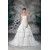 Hot Sale Sleeveless A-Line Strapless Satin New Arrival Wedding Dresses 2031222