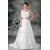 Hot Sale Strapless Satin Sleeveless A-Line New Arrival Wedding Dresses 2031224