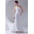 Mermaid/Trumpet Satin Sleeveless Soft Sweetheart Lace Wedding Dresses 2031232
