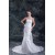 Mermaid/Trumpet Strapless Satin Lace Sleeveless New Arrival Wedding Dresses 2031240