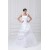 New Arrival A-Line Straps Sleeveless Satin Organza Wedding Dresses 2031243