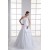 New Arrival Sleeveless Strapless Satin A-Line Wedding Dresses 2031251