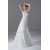 New Style Sleeveless A-Line Satin Organza Sweetheart Wedding Dresses 2031259