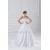 New Style Strapless Sleeveless Satin A-Line New Arrival Wedding Dresses 2031260