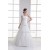 Organza Taffeta One-Shoulder Sleeveless New Arrival Wedding Dresses 2031264