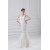 Satin Lace Half Elbow Sleeve Mermaid/Trumpet Most Beautiful Wedding Dresses 2031273