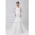 Satin Lace Organza Long Sleeve Mermaid/Trumpet Wedding Dresses 2031289