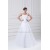 Satin Organza Straps A-Line Sleeveless Embellished Wedding Dresses 2031300