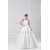 Satin Sleeveless Strapless Ball Gown New Arrival Wedding Dresses 2031302