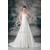 Satin Sweetheart Sleeveless A-Line Wedding Dresses 2031303