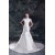 Short Sleeve Mermaid/Trumpet Bateau Satin Lace Beautiful Wedding Dresses 2031312