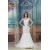 Sleeveless Mermaid/Trumpet Strapless Satin Lace Wedding Dresses 2031325