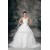 Sleeveless Princess Sweetheart Satin Organza Wedding Dresses 2031328