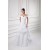 Sleeveless Satin Organza Off-the-Shoulder Sweet Wedding Dresses 2031334