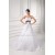 A-Line Soft Sweetheart Satin Lace Wedding Dresses 2031346