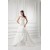 Sleeveless Sweetheart A-Line Satin Lace Embellished Wedding Dresses 2031353