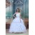 Strapless Ball Gown Sleeveless Satin Beaded Wedding Dresses 2031364