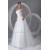 Strapless Ball Gown Sleeveless Satin Organza Wedding Dresses 2031365