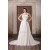 Straps Chiffon Elastic Woven Satin A-Line New Arrival Wedding Dresses 2031374