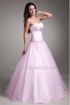 Sweetheart Ball Gown Beading Floor-Length Wedding Dresses 2031380