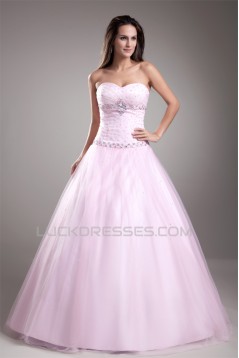 Sweetheart Ball Gown Beading Floor-Length Wedding Dresses 2031380