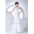 Fantastic Satin Taffeta Lace Mermaid/Trumpet Sleeveless Wedding Dresses 2030139