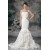 Taffeta Mermaid/Trumpet Strapless Sleeveless Embellished Wedding Dresses 2031400