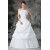 Taffeta Strapless Ball Gown Sleeveless New Arrival Wedding Dresses 2031404