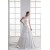 Wonderful Sleeveless Satin Soft Sweetheart A-Line Wedding Dresses 2031430