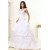A-Line Strapless Court Train Wedding Dresses 2031435