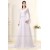 A-Line Sweep Train Long Sleeve Beaded Chiffon Wedding Dresses 2031458