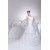Fantastic V-Neck Satin Lace Organza Mermaid/Trumpet Wedding Dresses 2030146