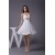 A-Line Short/Mini Halter Beading Chiffon Reception Wedding Dresses 2031475