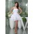 A-Line Short/Mini Strapless Reception Wedding Dresses 2031476