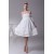 Beautiful Taffeta Square A-Line Half Elbow Sleeve Wedding Dresses Maternity Wedding Dresses 2031482