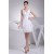 Chiffon Silk like Satin A-Line V-Neck Sleeveless Wedding Dresses 2031484