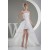 High Low Strapless Chiffon Sequin Reception Wedding Dresses 2031509