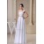 Floor-Length One-Shoulder Beading Sleeveless Wedding Dresses 2030152