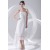 A-Line Soft Sweetheart Satin Lace Sleeveless High Low Wedding Dresses 2031536
