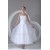 A-Line Strapless Satin Organza Wedding Dresses 2031542